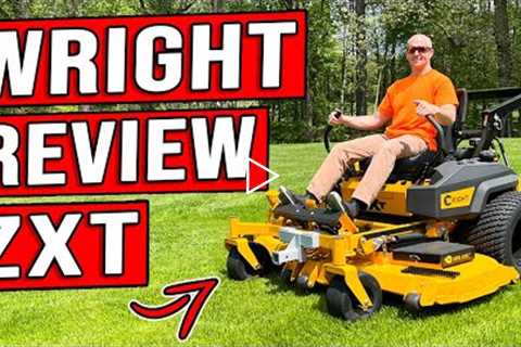 THE BIGGEST MOWER I'VE EVER SEEN [WRIGHT ZXT 40HP BEAST!]