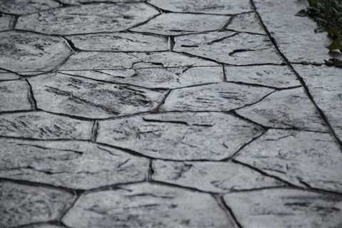 What is the difference between stamped concrete and concrete overlay?