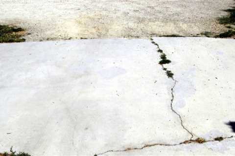 Can badly cracked concrete be repaired?