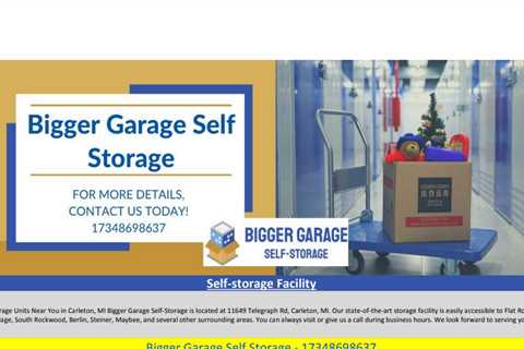 Bigger Garage Self-Storage - 17348698637 Guide KWs