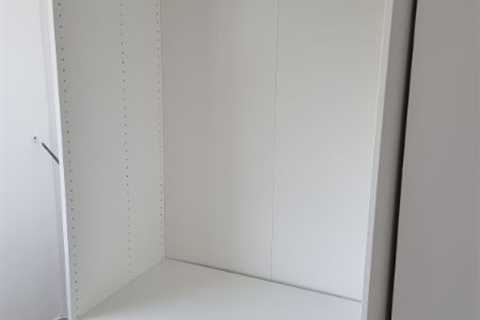 IKEA Single Pax Wardrobe and Malm Chest and Bedside Table