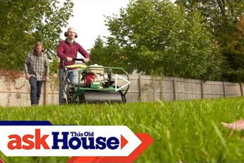 How to Revitalize a Lawn | Ask This Old House