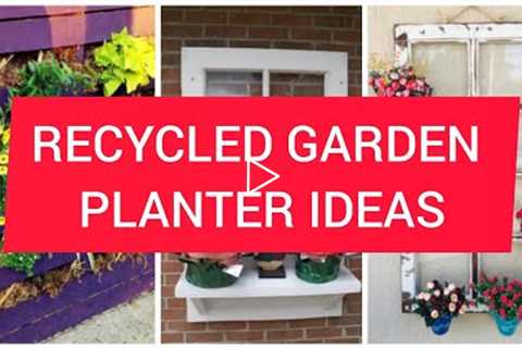 Recycled Garden Planter Ideas l 70 Fun and Fresh Recycled Garden Planter Ideas l Beautiful Plant Pot