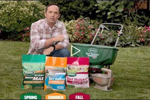 3 Seasons, 3 Feedings, It's That Simple! | Scotts Lawn Care