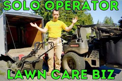 Making $500 PER DAY as a Lawn Care Solo Operator!!