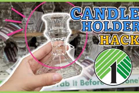 Why everyone is buying CANDLE HOLDERS from the Dollar Store! TOP 12 CANDLE HOLDER HACKS to TRY!