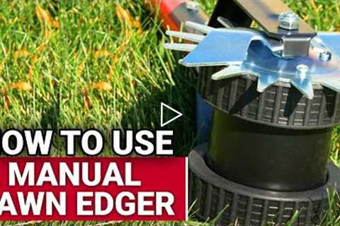 How To Use A Manual Lawn Edger - Ace Hardware