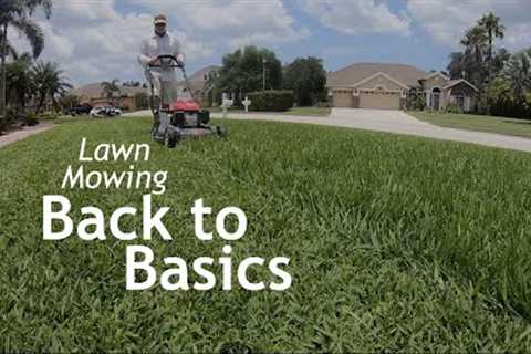 Lawn Mowing Tips | String Trim, Mow, Edge, Mow, Blow | How To Mow Bro