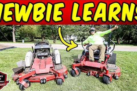 TRAINING DAY! 3 SIMPLE TECHNIQUES To MASTERING A Mower