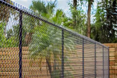 Landscape Design: The Benefits Of Chain Link Fence For Garden In Oklahoma City