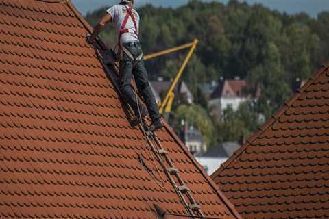 Is it safe to walk on roof to clean gutters?