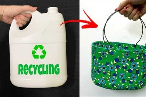 Recycling Bottle into Useful Items (Plastic Bucket) | Creative Recycle Ideas | Reuse Plastic