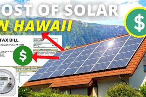 Cost of Solar Panels in Hawaii (2022)