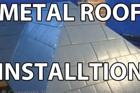 How To Install Metal Roofing Shingles by MetalRoofing.TV