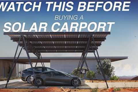 Solar Carport Buying Guide And Tips | Things To Look Out For