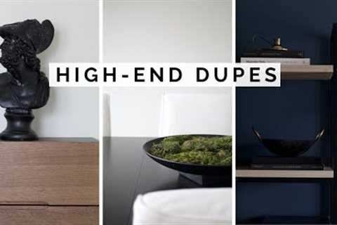 RESTORATION HARDWARE VS THRIFT STORE | DIY HIGH END HOME DECOR DUPES ON A BUDGET