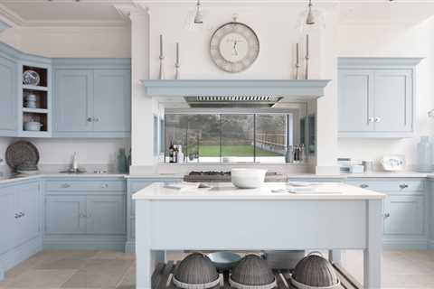 Advantages of a Blue Kitchen Cabinet