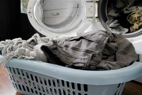 Are You Doing the Laundry Too Often?