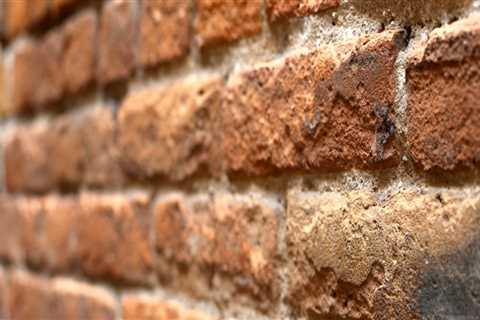 Can pressure washing damage brick?