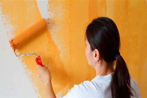 How do you paint over already painted walls?