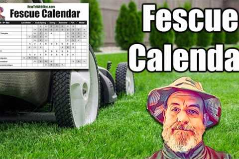 Fescue Lawn Calendar