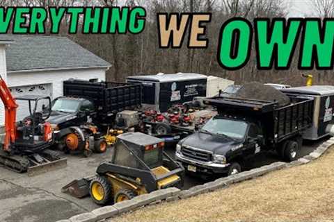 Here''s Our Entire Lawn Care Fleet: 2023 LANDSCAPING EQUIPMENT SETUP!