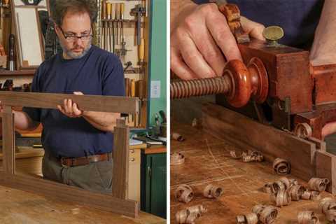 Build a frame-and-panel door with hand tools