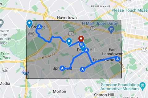 Commercial HVAC contractor Drexel Hill, PA - Google My Maps