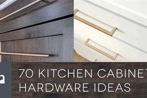 70 Kitchen Cabinet Hardware Ideas