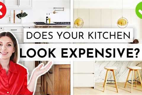 DESIGNER TRICKS TO MAKE YOUR KITCHEN LOOK EXPENSIVE (no renos!) 💎