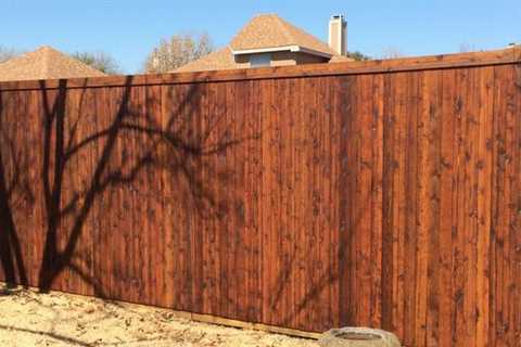 Painting Home Fence Toronto