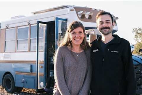 Self Converted Shuttle Bus w/ Recirculating Shower