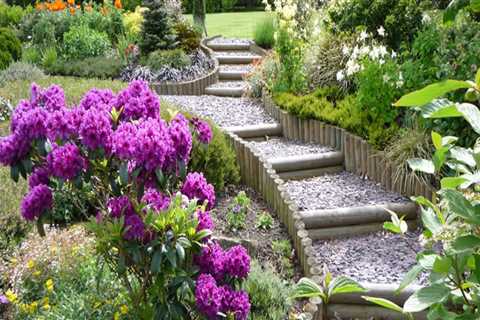 What are the five principles of landscape design?