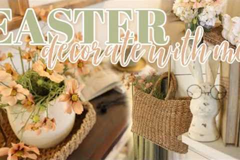 EASTER DECORATE WITH ME 2023 | DECORATING FOR EASTER | Easter & Spring Decor Ideas!