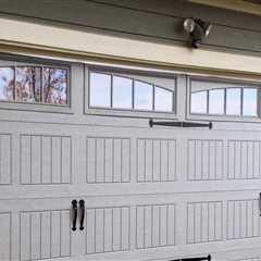 How to maintain an overhead garage door?