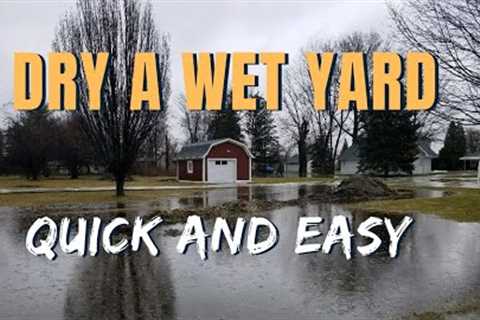 DIY Cheap Yard Drainage Solutions Save Homeowners $1000s [ Hurricane Proof System ]