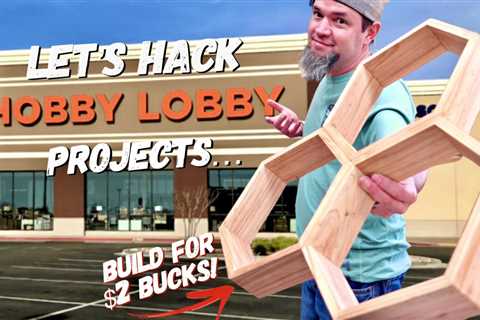 6 Hobby Lobby Woodworking Projects  – Low Cost High Profit – Make Money Woodworking (Episode 15)