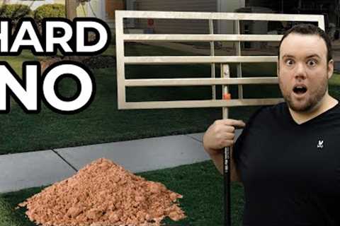 DON’T Use Sand to Level your Lawn!! *INSTEAD USE THIS*