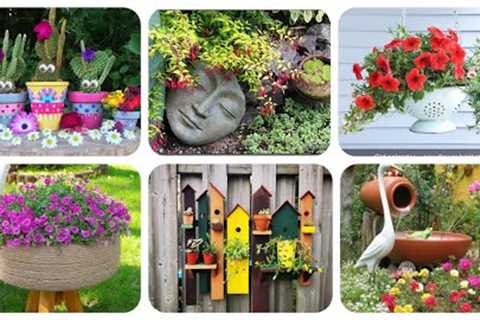 Most Beautiful and unique Garden decor ideas 2023-2024 // gardening ideas for home😇😇😇