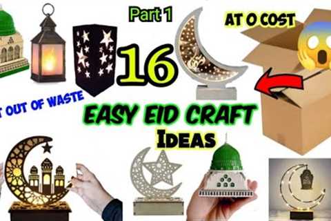 DIY Ramadan Moon Decor/Eid craft ideas/Cardboard reusing idea/Ramadan craft /Eid decoration/Eid diy