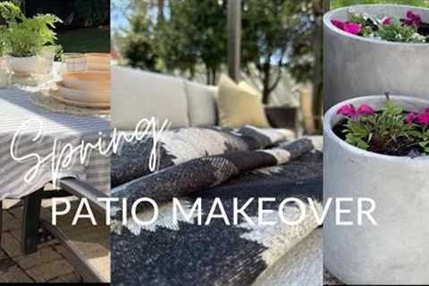 Patio Makeover | Spring 2023 | Backyard Ideas | Daphne''s Homescape