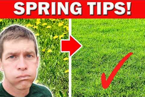 Spring Lawn Care Tips for Bermuda, Zoysia, Centipede and St Augustine