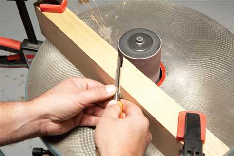 Spindle-Sander Sharpening