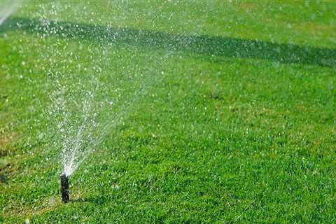The Benefits of Installing a Lawn Sprinkler System