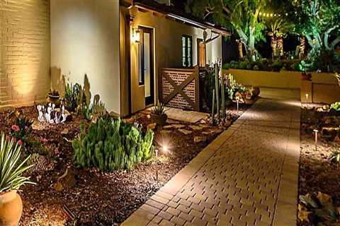 Where to install landscape lighting?