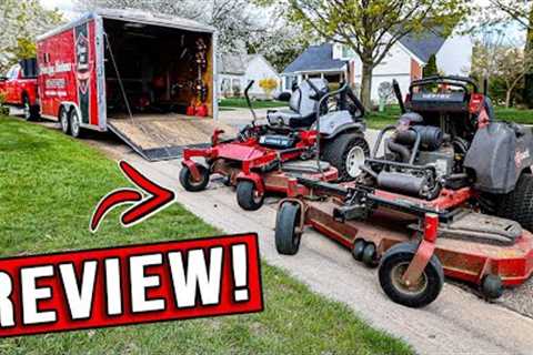 THE 2 Most PRODUCTIVE Mowers That MAKE Us Money! [VERTEX MOWER REVIEW!]