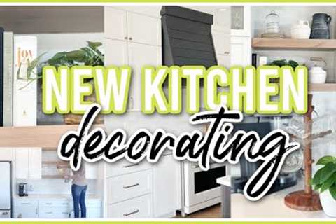 KITCHEN DECOR IDEAS | DECORATING OUR NEW KITCHEN MAY 2023