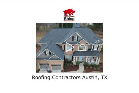 Roofing Contractors Austin, TX - Rhino Restoration of Texas