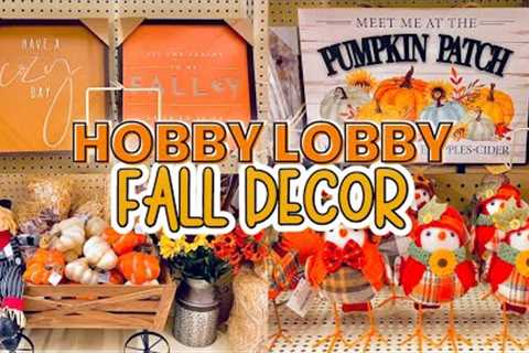 HOBBY LOBBY FALL DECOR 2023 PREVIEW 😱🍂 | New Fall Hobby Lobby Decorations 2023 Shop With Me