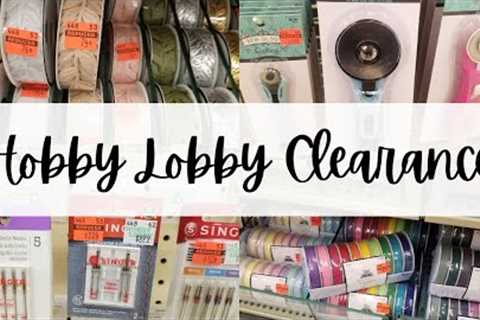 Hobby Lobby Clearance - New markdowns May 2023!